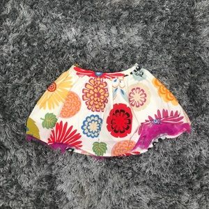 Misha Lulu floral multicolor girls infant skirt